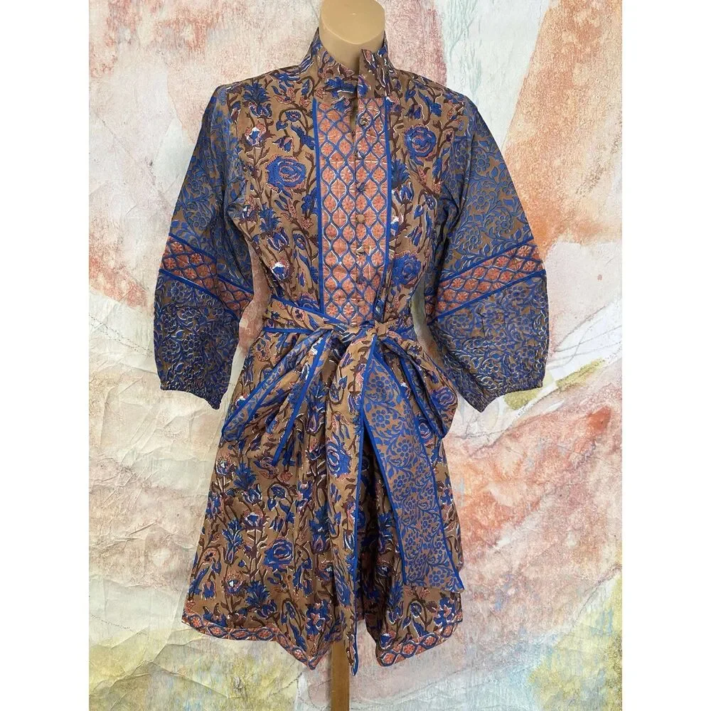 Anthropologie Sue Sartor Flounce Shorty Dress $359 - Picture 7 of 8